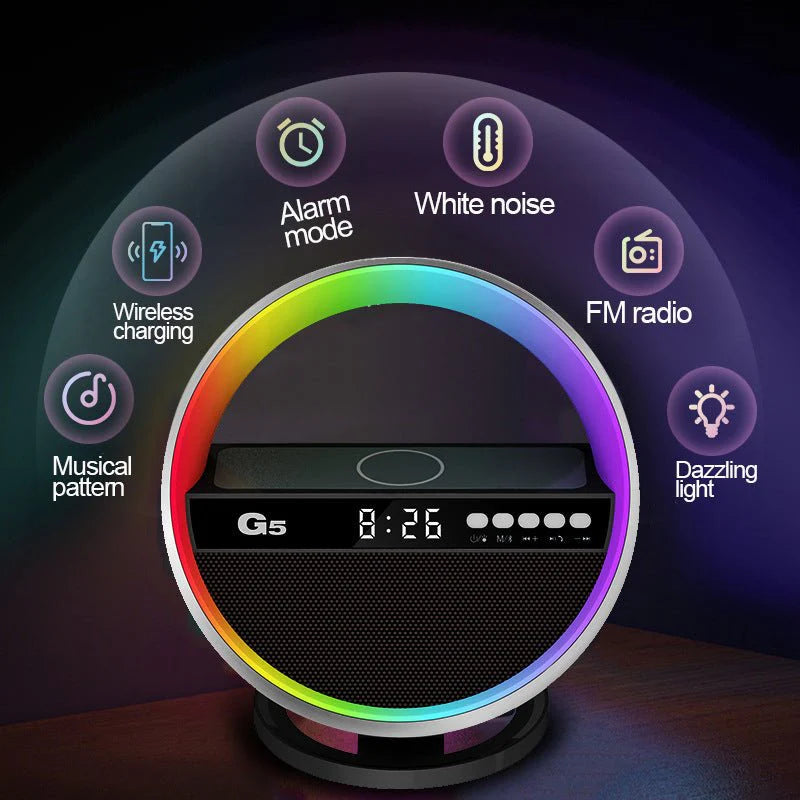 Wireless Charger  Bluetooth Speaker