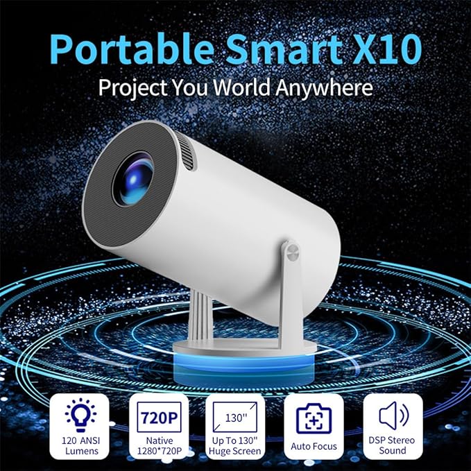 2-in-1 Game Projector & Controller