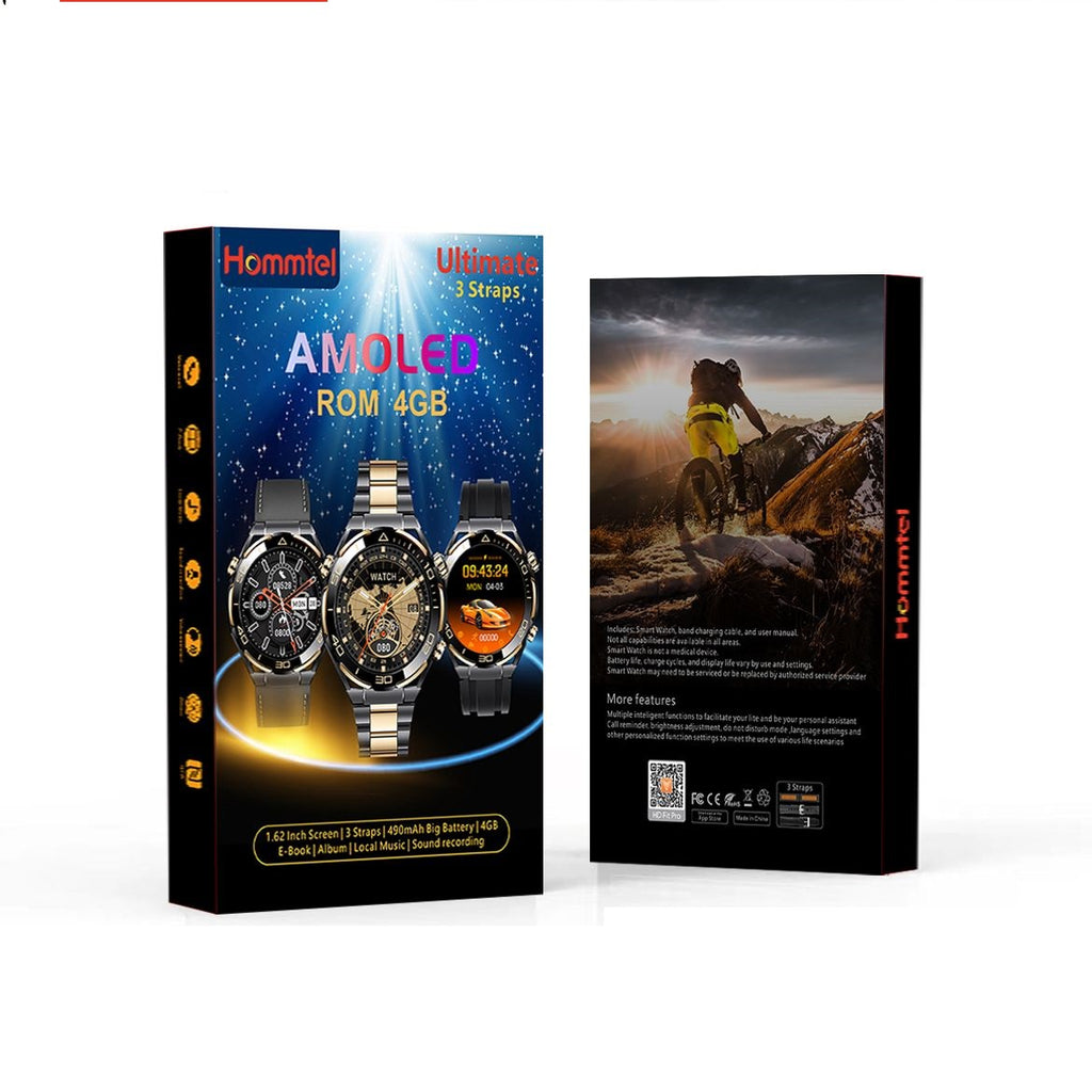 ساعة Amoled الذكية المثالية