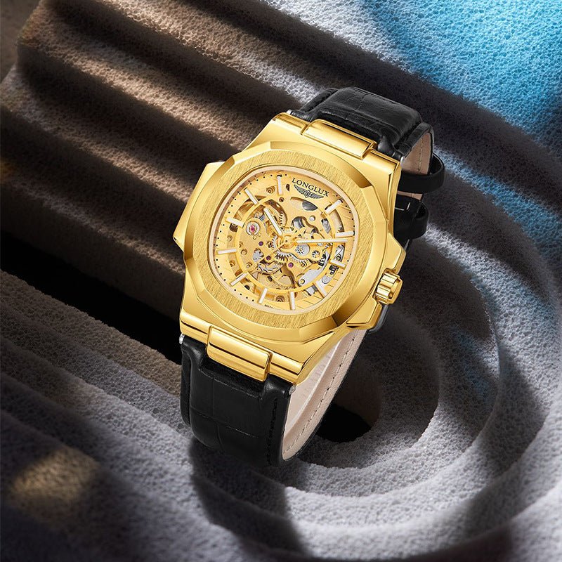 Leather Men’s Watch