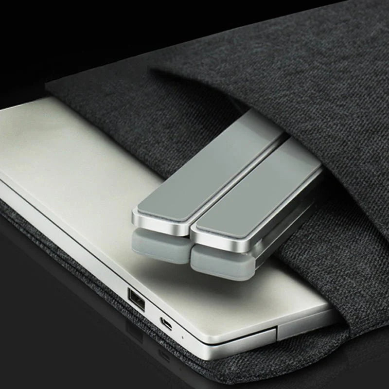 Folding & Lifting Adjustable Laptop and Tablet Stand