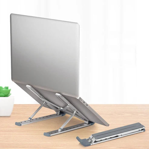 Folding & Lifting Adjustable Laptop and Tablet Stand