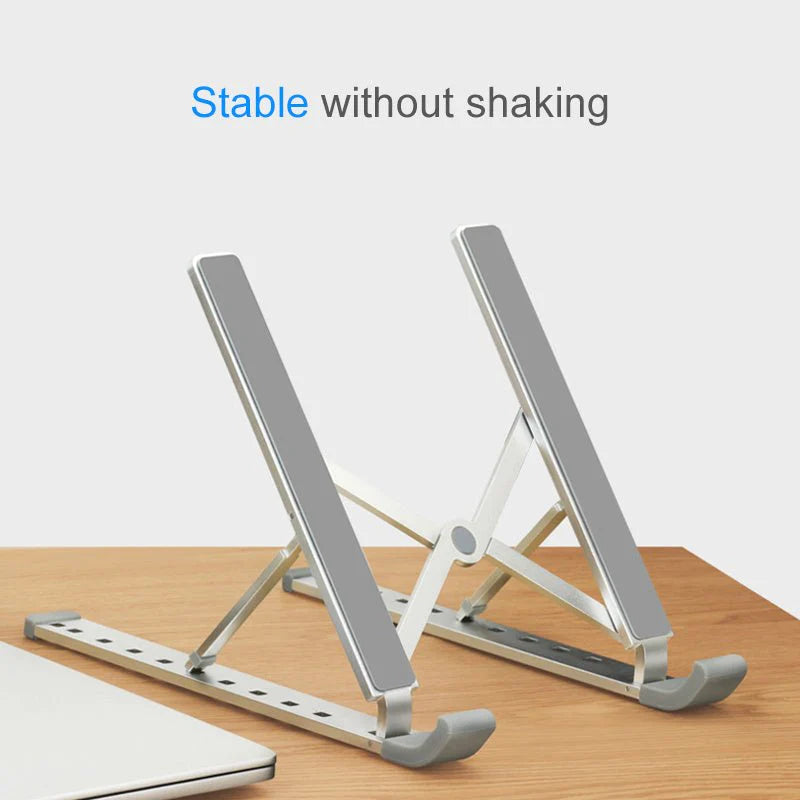 Folding & Lifting Adjustable Laptop and Tablet Stand
