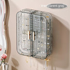Wall-Mounted Multifunctional Jewelry Storage Box