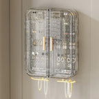Wall-Mounted Multifunctional Jewelry Storage Box