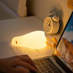 Lie Flat Duck Silicone Table Lamp