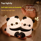 Panda Hug Small Night Silicone Lamp
