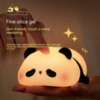 Panda Night Cute Animal Silicone  Lamp