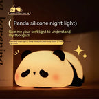 Panda Night Cute Animal Silicone  Lamp