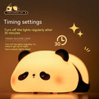 Panda Night Cute Animal Silicone  Lamp
