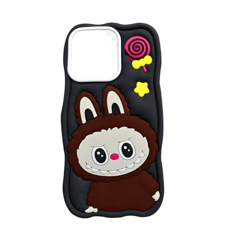 Silicone 3D Cartoon iPhone Case