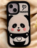 Silicone 3D Cartoon iPhone Case