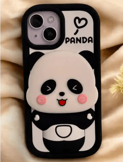 Silicone 3D Cartoon iPhone Case